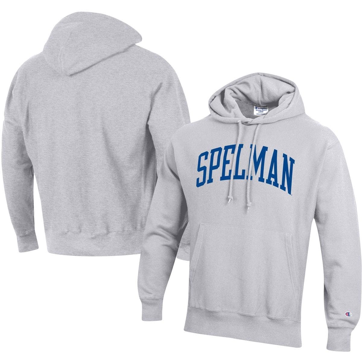 NCAA mens NCAA Mens Reverse Weave Gray Arch Long Sleeve Hooded Sweatshirt NCAA mens NCAA Mens Reverse Weave Gray Arch Long Sleeve Hooded Sweatshirt